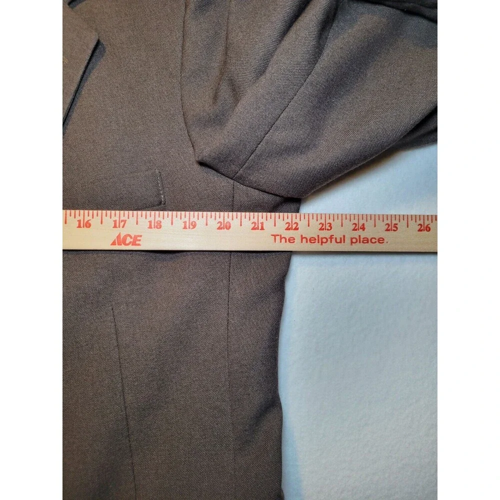 Vintage Levi Strauss Co Business Class Suit 2 Button Brown 46R Mens Blazer Coat‎